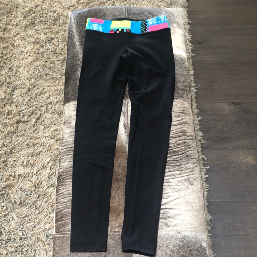 Ivivva black leggings size 8